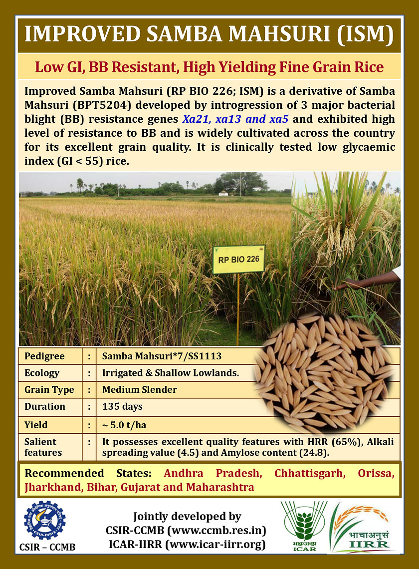 ISM variety pamphlet